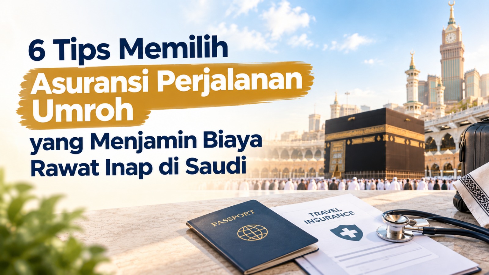 tips memilih asuransi perjalanan umroh