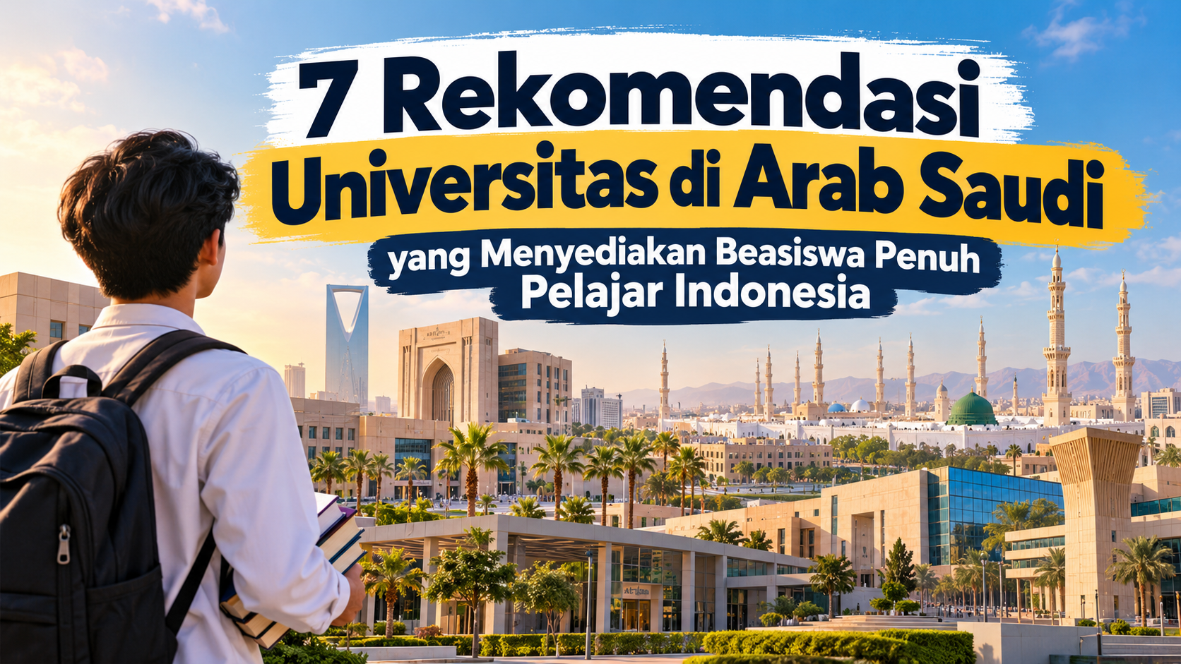7 Rekomendasi Universitas di Arab Saudi yang Menyediakan Beasiswa Penuh Pelajar Indonesia